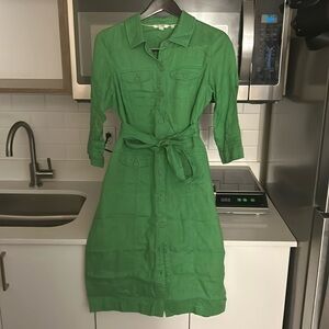 Boden belted dress never worn